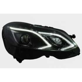 Phares LED pour Mercedes Classe E W212 2009-2012 Facelift Design | ...