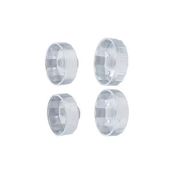 Jeu de clÃ©s Ã  filtres cloches Ã˜ 65 75 mm 4 piÃ¨ces