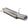 Pot déchappement sport 100% inox pour Ford Fiesta 1.6 16v S 100pk 2005 102mm