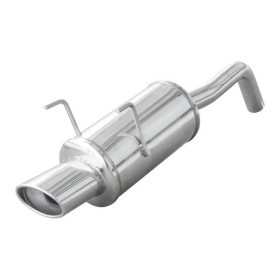 Pot déchappement sport 100% inox pour Fiat Panda 1.4 16v 100pk 2007...