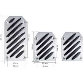 Jeu de pédales Simoni Racing Black Stripe AluNoir Manuel | S/Racing...