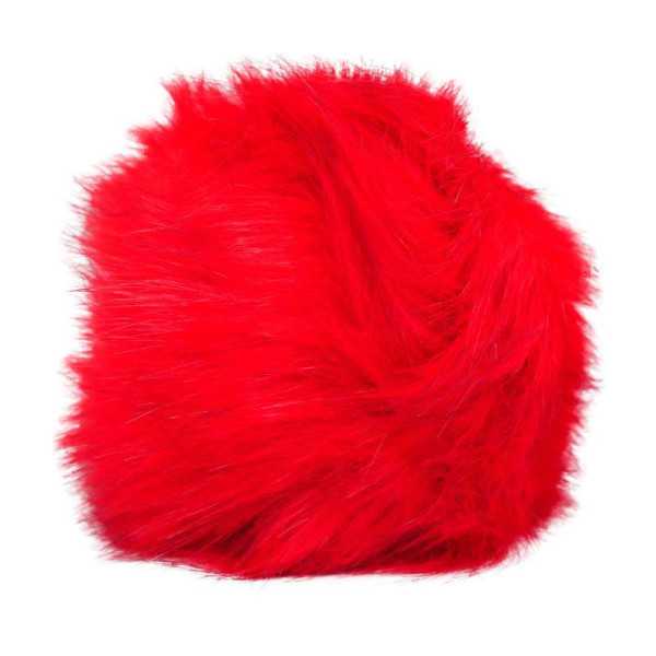 Simoni Racing Couvre Pommeau De Vitesse Fluffy Fur Rouge | S/Racing...
