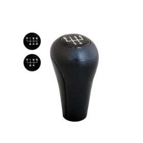 Pommeau de levier de vitesse Simoni Racing OEM pour BMW E36E46E34E39E38  Noir PU  2 cartouches de changement de vitesse