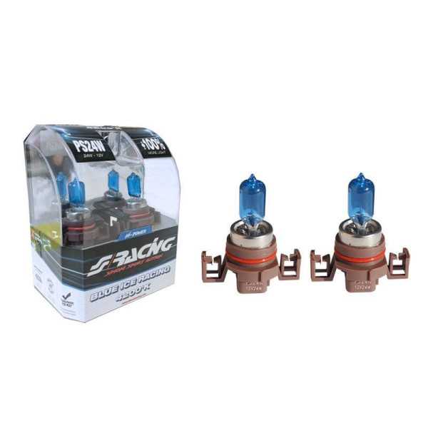 Ampoules halogènes Blue Ice Racing Simoni Racing PS24W H16 4200K 12...