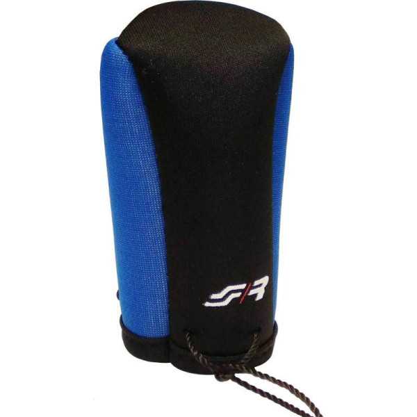 Couvre Pommeau de Vitesse Simoni Racing  NoirBleu  Logo SR