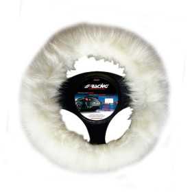 Couvre Volant Simoni Racing Fluffy Fur  3739cm  Blanc