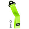 Ceinture à illet de remorquage Simoni Racing  Jaune  3000kg max  Longueur 28cm