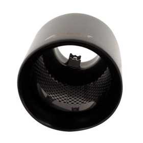 Embout déchappement Simoni Racing RondIncliné Inox Noir Ø115xL210mm...