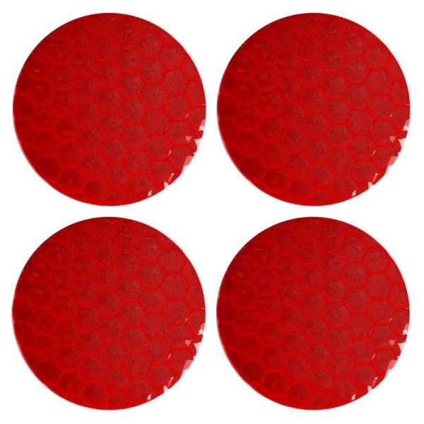 Ensemble dautocollants Simoni Racing Reflective Rouge Ensemble de 4...