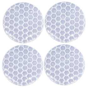 Ensemble dautocollants Simoni Racing Reflective Blanc Ensemble de 4...