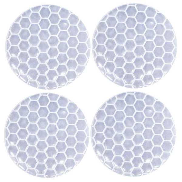 Ensemble dautocollants Simoni Racing Reflective Blanc Ensemble de 4...