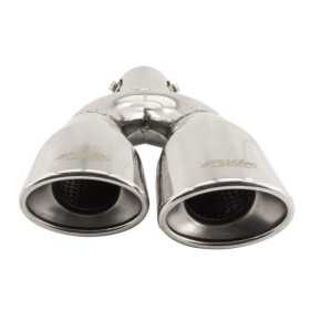 Simoni Racing Embout déchappement double ovaleincliné Inox 167x67xL...