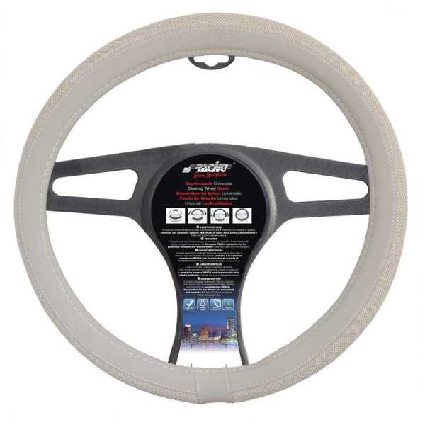 Couvre Volant Simoni Racing 500  3739cm  Cuir Artificiel Beige