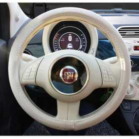 Couvre Volant Simoni Racing 500 3739cm Cuir Artificiel Beige | S/Ra...