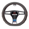Couvre Volant Simoni Racing Compe Flat Bottom  3739cm  Noir  Surpiqûres rouges