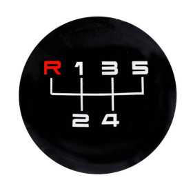 Pommeau de levier de vitesse Simoni Racing Rev Cuir noir 3 modèles ...