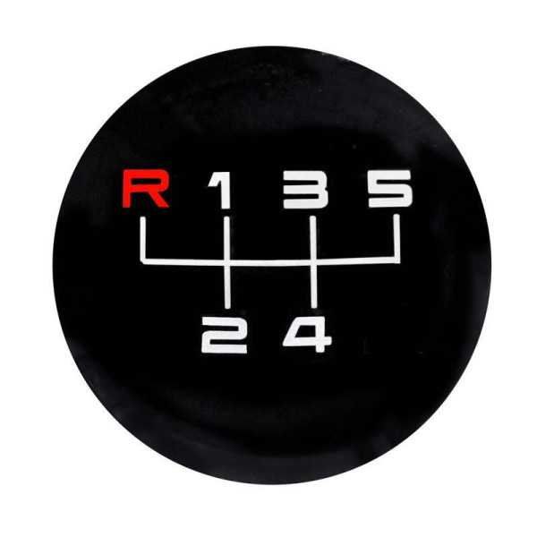 Pommeau de levier de vitesse Simoni Racing Rev Cuir noir 3 modèles ...