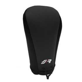 Couvre Pommeau de Vitesse Simoni Racing  Noir  Logo SR