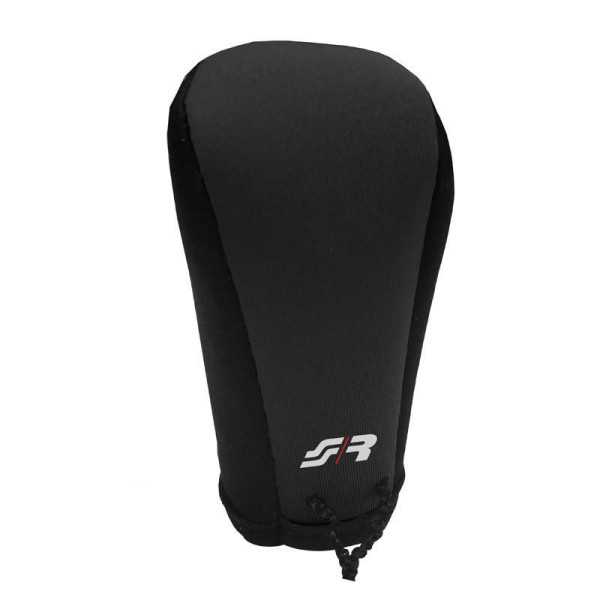 Couvre Pommeau de Vitesse Simoni Racing  Noir  Logo SR