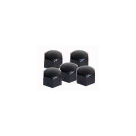 Capuchons décrou de roue Simoni Racing  17mm  Noir  Lot de 20 pièces