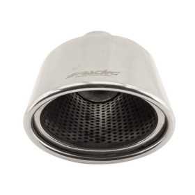 Embout déchappement Simoni Racing Oval Inox 119x76xL178mm Assemblag...