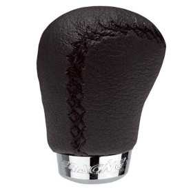 Insitor de pommeau de levier de vitesse Simoni Racing  Cuir noir