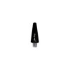 Top Antenne Simoni Racing Aluminium  Noir  Longueur 3cm