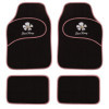 Simoni Racing Universal Car Mats Daisy  Fleurs roses  4 pièces