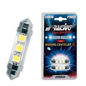 Simoni Racing Festoon 3LED Canbus Lampes  36mm  Superblanc  Lot de 2 pièces