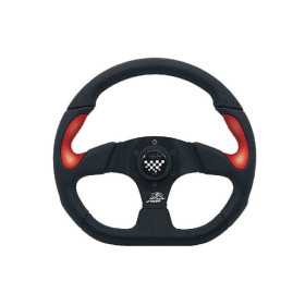 Simoni Racing Volant Sport X2 PolyPelle Formula 330mm  NoirRouge