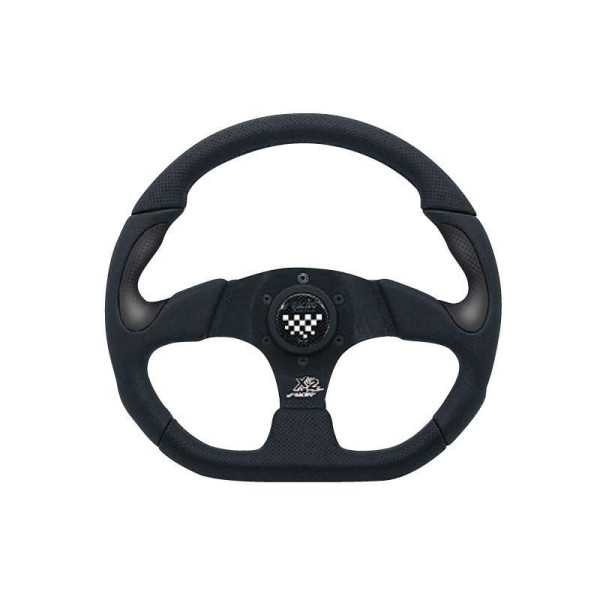 Simoni Racing Volant Sport X2 PolyPelle Formula 330mm  Noir