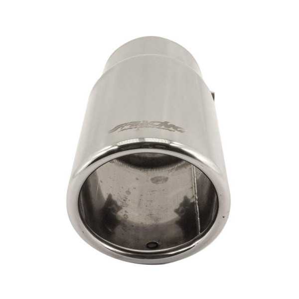 Embout déchappement Simoni Racing RondIncliné Inox Ø76xL180mm Assem...