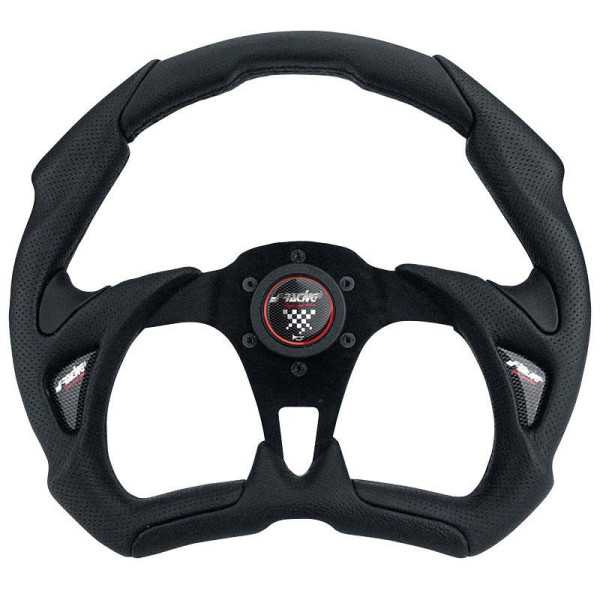 Simoni Racing Volant Sport X5 Poly Pelle 350mm  Noir