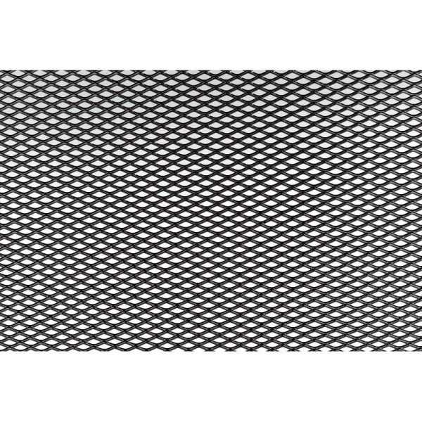 Maille de course en aluminium noir Simoni Racing  125x20cm  losange 2.3x5mm