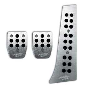 Jeu de pédales Simoni Racing Special  Aluminium BrosséCaoutchouc Noir
