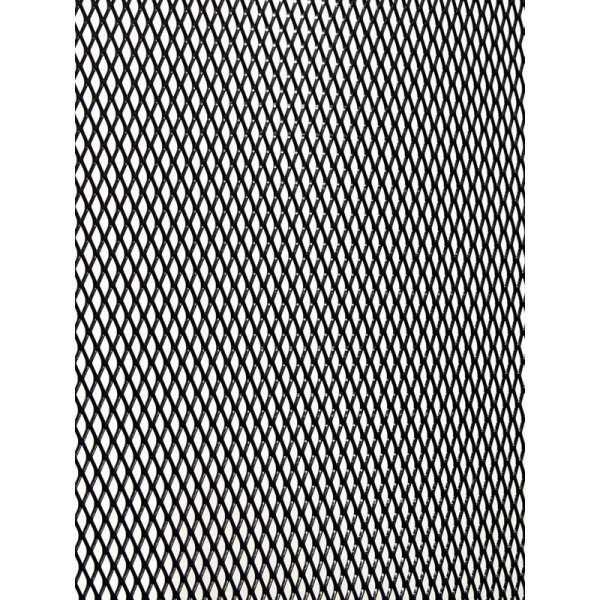 Maille de course en aluminium noir Simoni Racing  125x20cm  losange 9x4mm