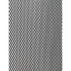 Maille de course en aluminium noir Simoni Racing  125x20cm  losange 9x4mm