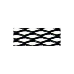 Maille de course en aluminium noir Simoni Racing  100x30cm  losange 9x5mm