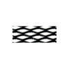Maille de course en aluminium noir Simoni Racing  100x30cm  losange 9x5mm