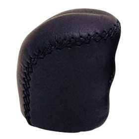 Pommeau de levier de vitesse spécial Simoni Racing  Cuir noir pour blocage de marche arrière