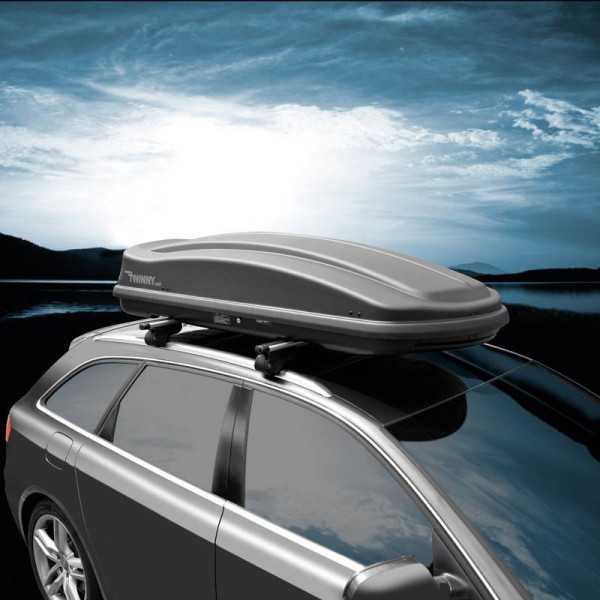 Coffre de toit Twinny Load RST 330 Litres Anthracite Mat 138x78x36c...
