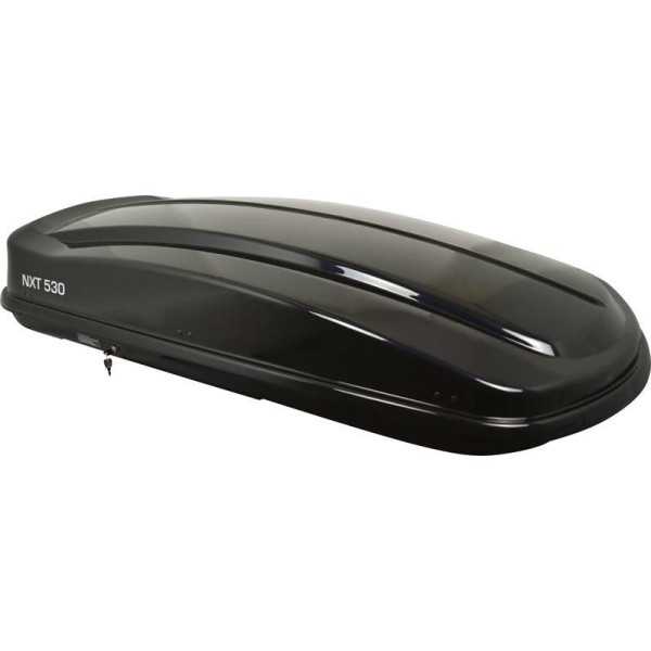 Coffre de toit Twinny Load NXT 530 Litres Noir Brillant 201x90x40cm Double Face