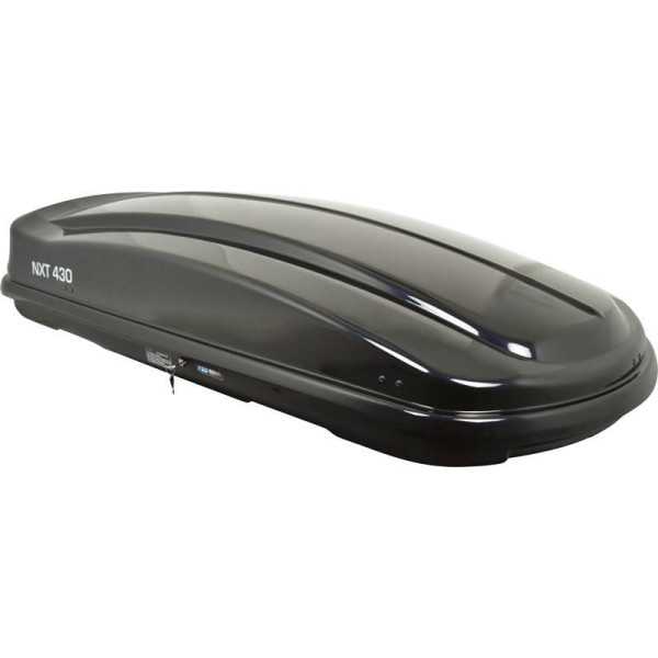 Coffre de toit Twinny Load NXT 430 Litres Noir Brillant 190x78x38cm Double face