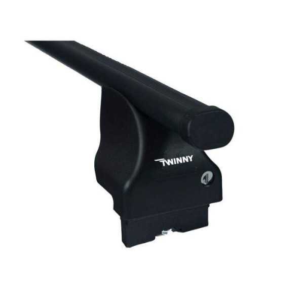Jeu de barres de toit Twinny Load Steel S39 pour Alfa RomeoFiatHyun...