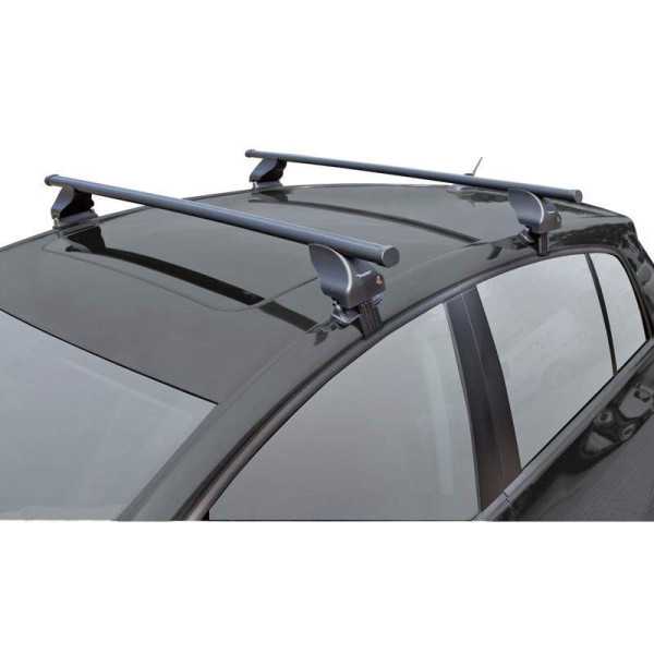 Jeu de barres de toit Twinny Load Steel S34 pour Seat Ibiza 3 portes 2008VW Golf VI 3 portes