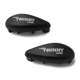 Capuchon d'extrémité de barre de toit Twinny Load d'Aluminium F01 F...