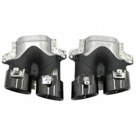 Diffuseur pour Mercedes CLS C257 18+ CLS53 Look Ã‰chappement Tips Night Package