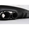Diffuseur pour Mercedes CLS C257 18+ CLS53 Look Échappement Tips Ni...