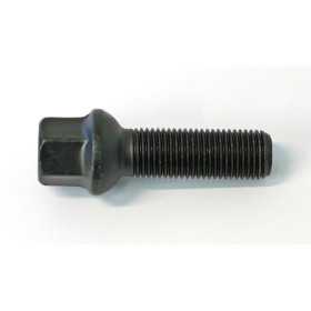 HR Boulon de roue convexe R13 M14x1.50  Longueur 45mm  Noir par exemple pour Audi S5