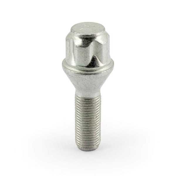 HR Jeu de blocages de roues M12x1.25x30mm conique 4 boulons de carr...